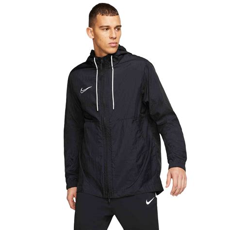 nike academyblack rain jacket.